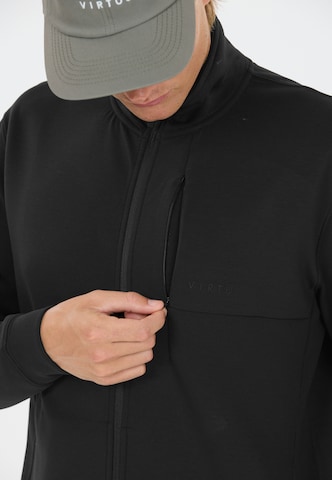 Virtus Sweatvest 'Taro' in Zwart