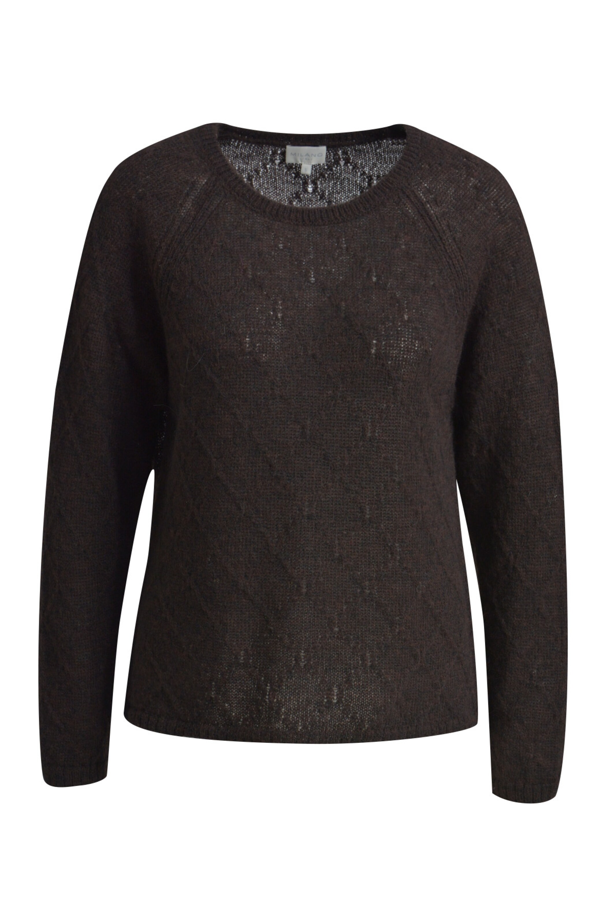Milano Italy Pullover in Braun: Vorderseite