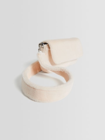 Bershka Skulderveske i beige: forside