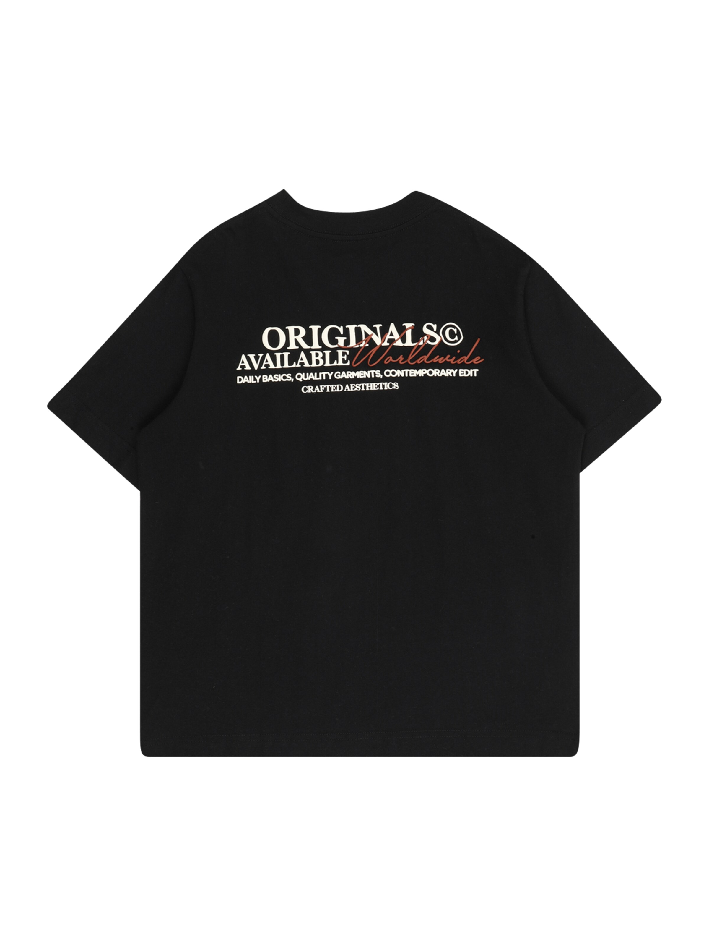 T-Shirt &#x27;JORIslington&#x27; Jack &amp; Jones Junior en noir