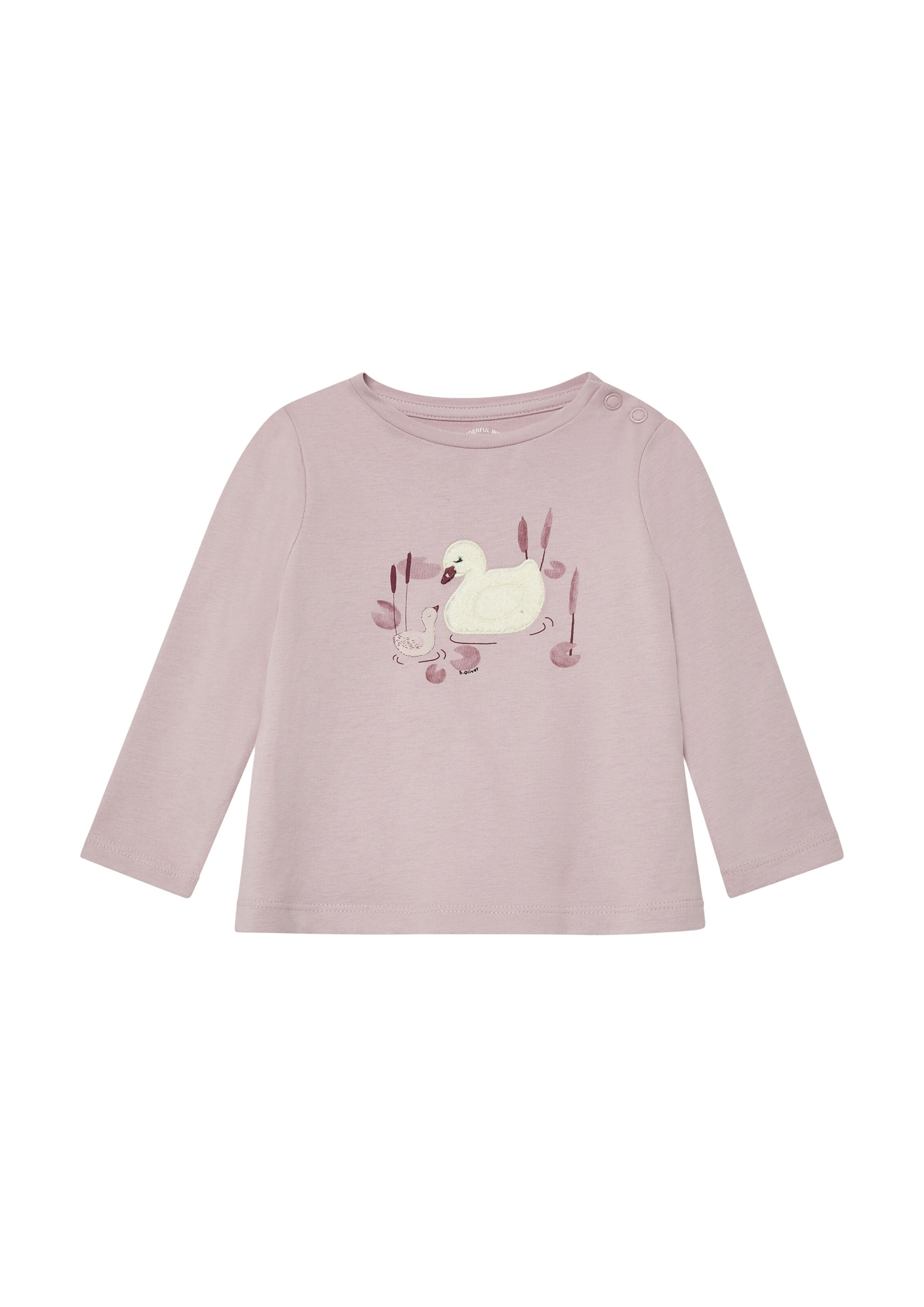 T-Shirt s.Oliver en rose : devant