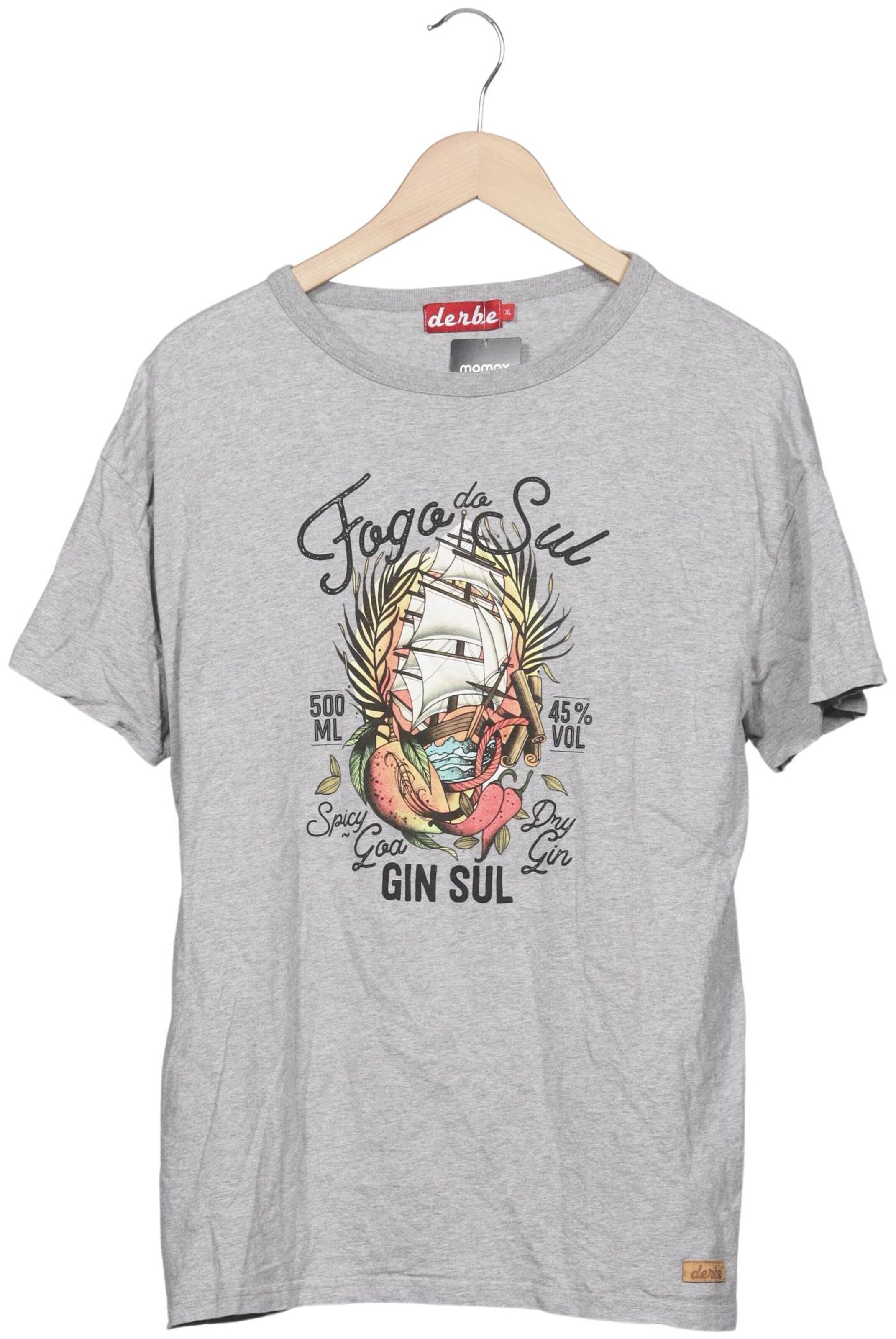 Derbe T-Shirt XL in Grau: Vorderseite