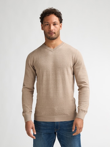 Petrol Industries - Pullover em bege: frente