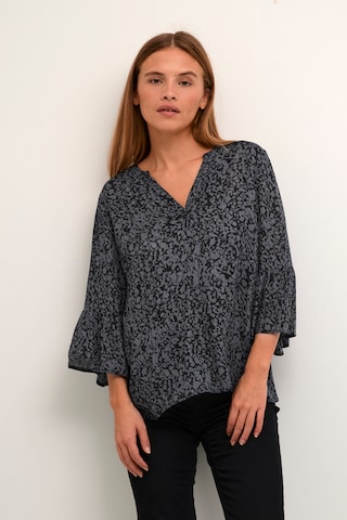 Kaffe Blouse 'Edita' in Zwart: voorkant