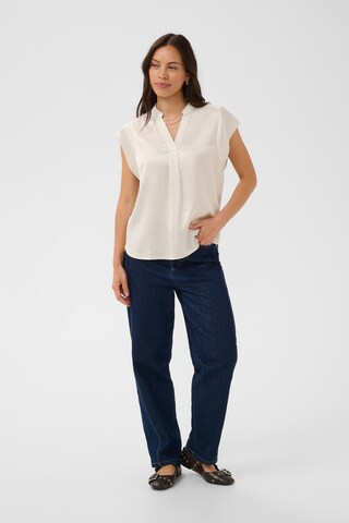 SAINT TROPEZ Blouse in White