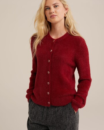 WE Fashion Cardigan i rød