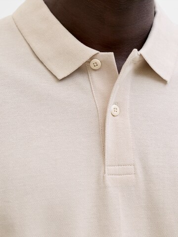 Maglietta 'JJEBASIC' di JACK & JONES in beige