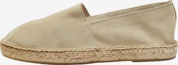 Espadrilles 'Ajo' SELECTED HOMME en gris : devant