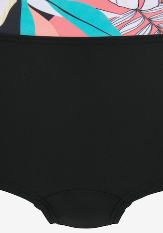 LASCANA ACTIVE Athletic Bikini Bottoms in Black