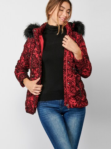 Veste d’hiver KOROSHI en rouge