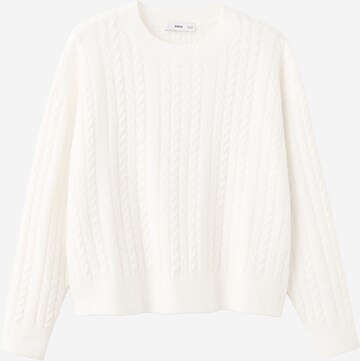 Pulover 'Talcore' de la MANGO pe bej: față