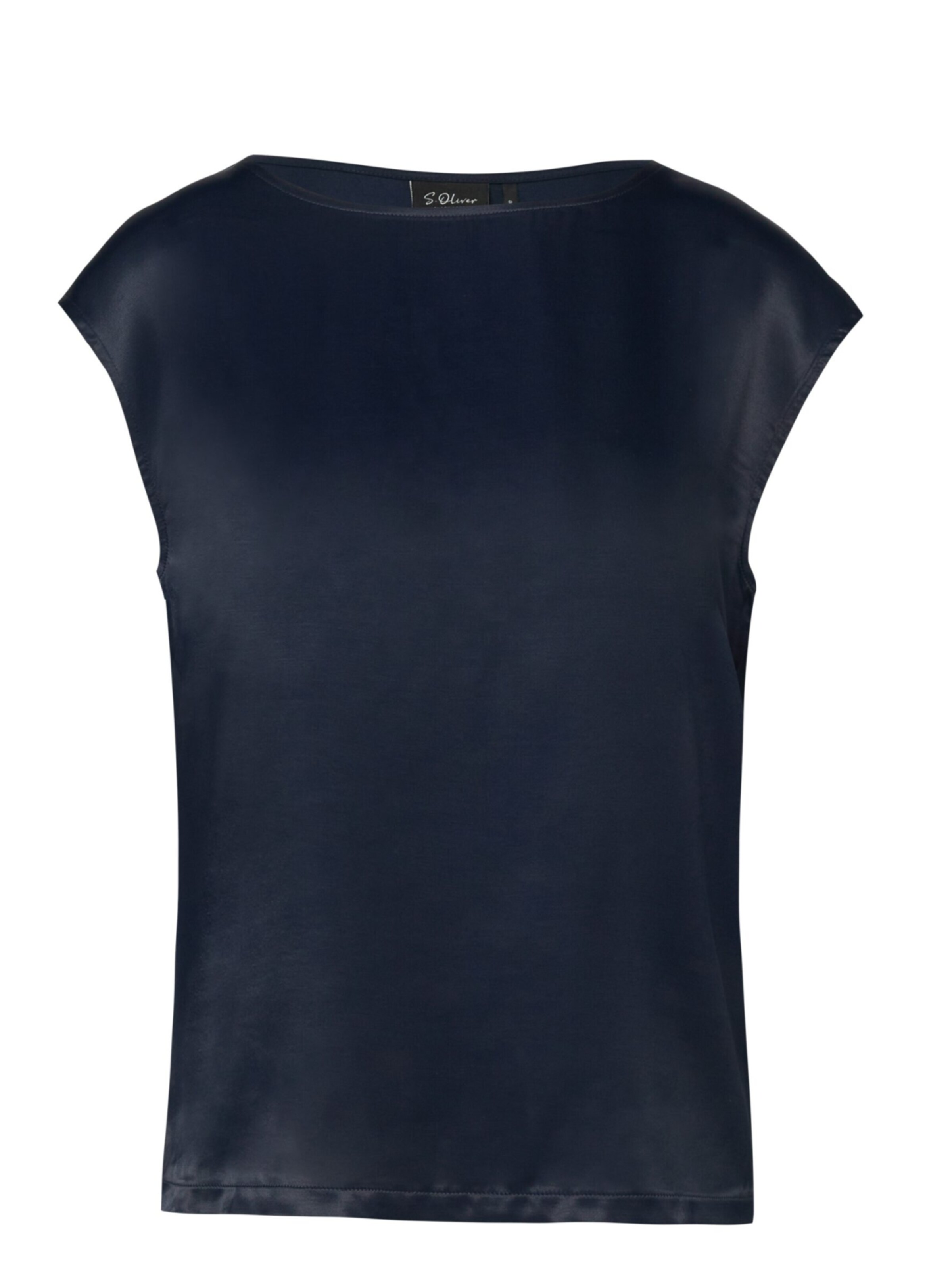 T-shirt 's.Oliver BLACK LABEL - Dames t-shirt' s.Oliver en bleu : devant