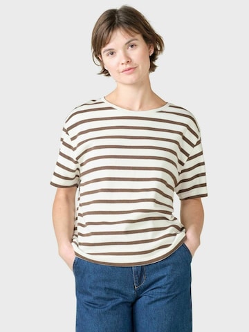 Klitmøller Top ' Kelly ' in Beige: front