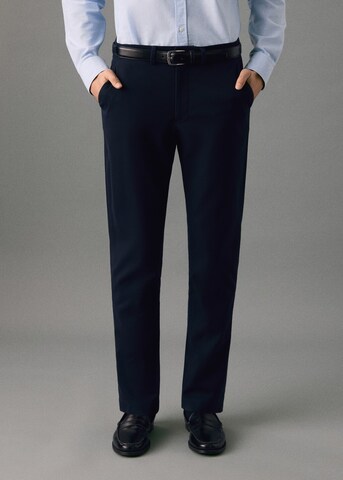 MANGO TEEN Regular Pants 'Mikep' in Blue: front