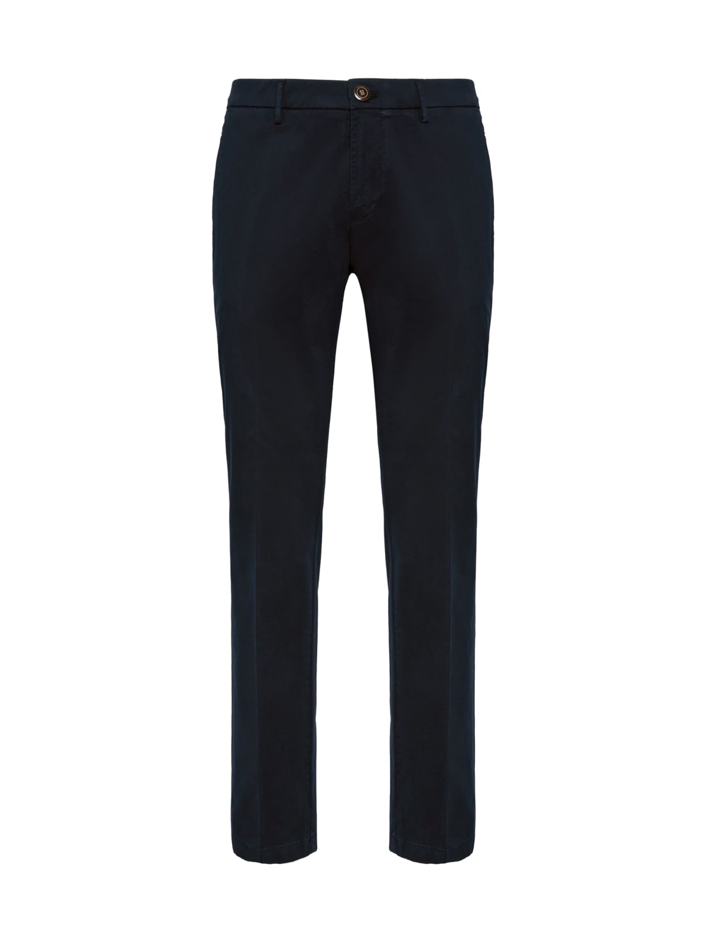Coupe slim Pantalon chino Boggi Milano en bleu : devant