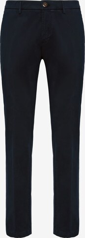 Coupe slim Pantalon chino Boggi Milano en bleu : devant