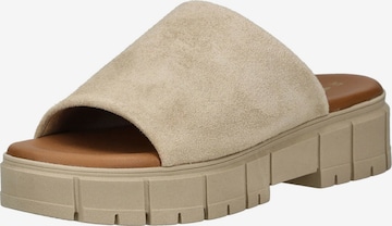 Tamaris - Sapato aberto em bege: frente