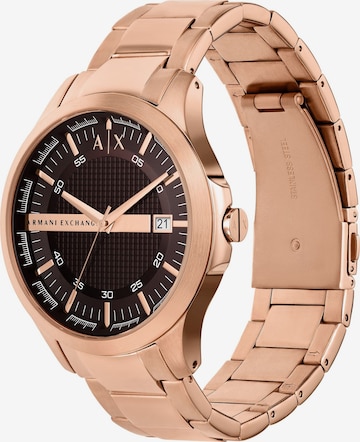 ARMANI EXCHANGE Uhr in Gold: predná strana