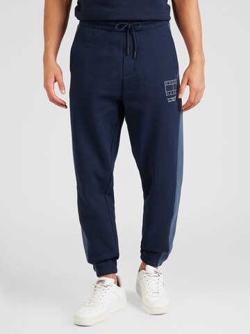 Effilé Pantalon Tommy Jeans en bleu : devant