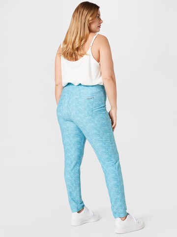 Michael Kors Plus Skinny Leggings 'SHIBORI' in Blauw