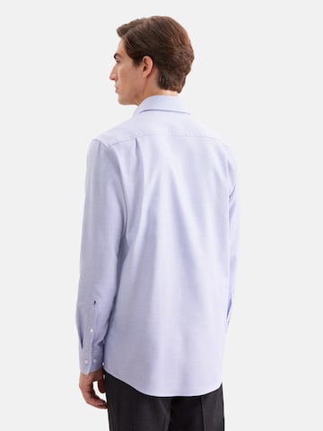 SEIDENSTICKER Regular fit Zakelijk overhemd in Blauw