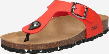 CMP Sandal in Red: front