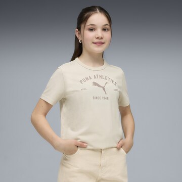PUMA Performance shirt in White: front