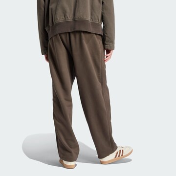 ADIDAS ORIGINALS Loose fit Trousers 'Premium Essentials' in Brown