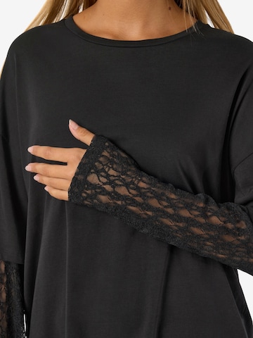 Noisy may Μπλουζάκι 'NMEASY' σε μαύρο