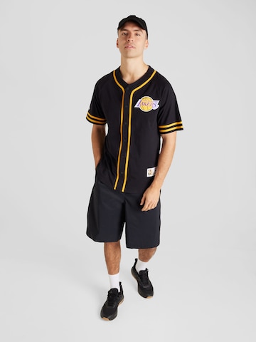 Mitchell & Ness Λειτουργικό μπλουζάκι σε μαύρο