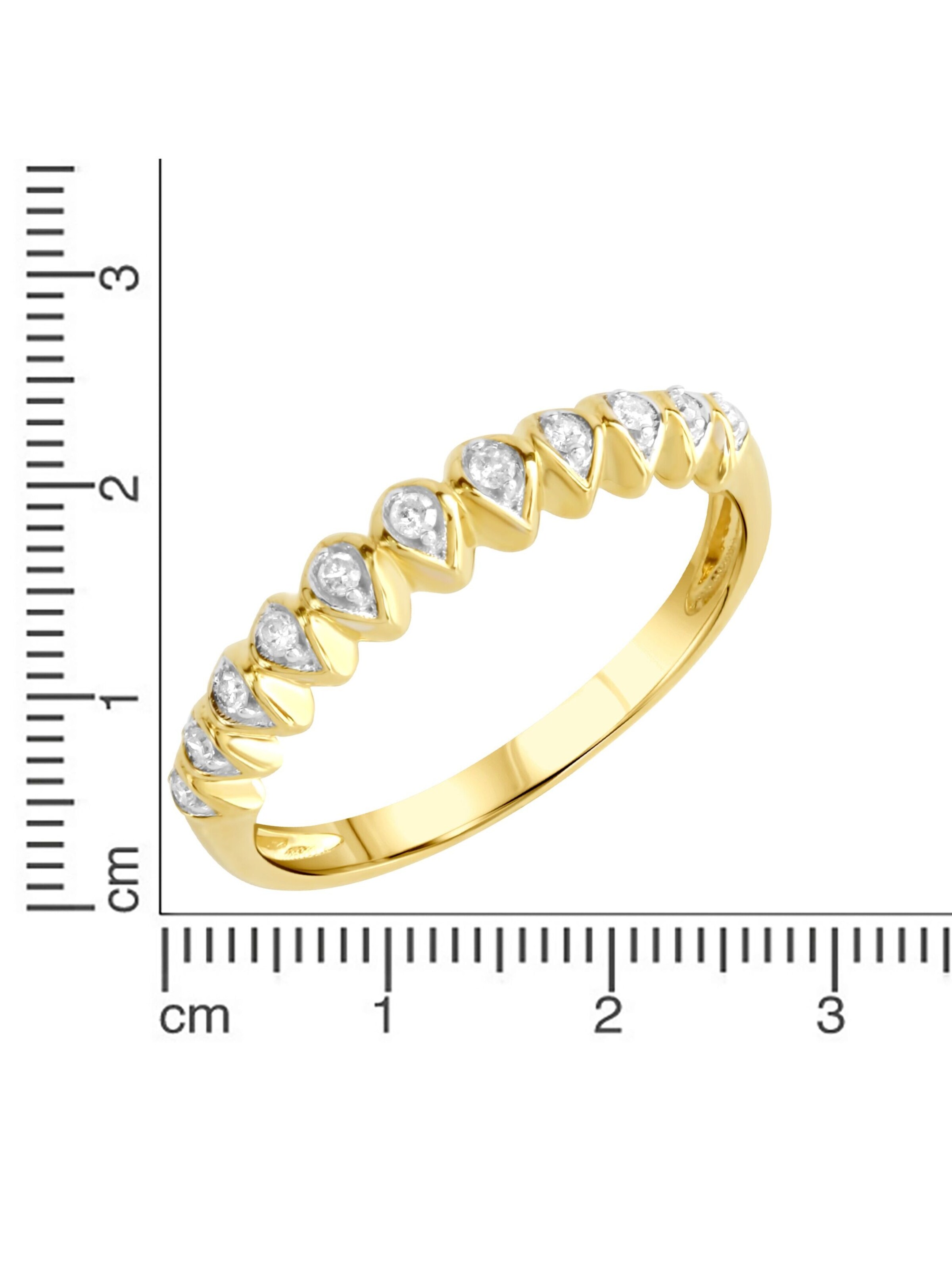 Diamonds by Ellen K. Ring in Gold: Vorderseite