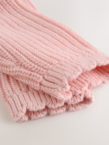 Next Neuletakki värissä vaaleanpunainen