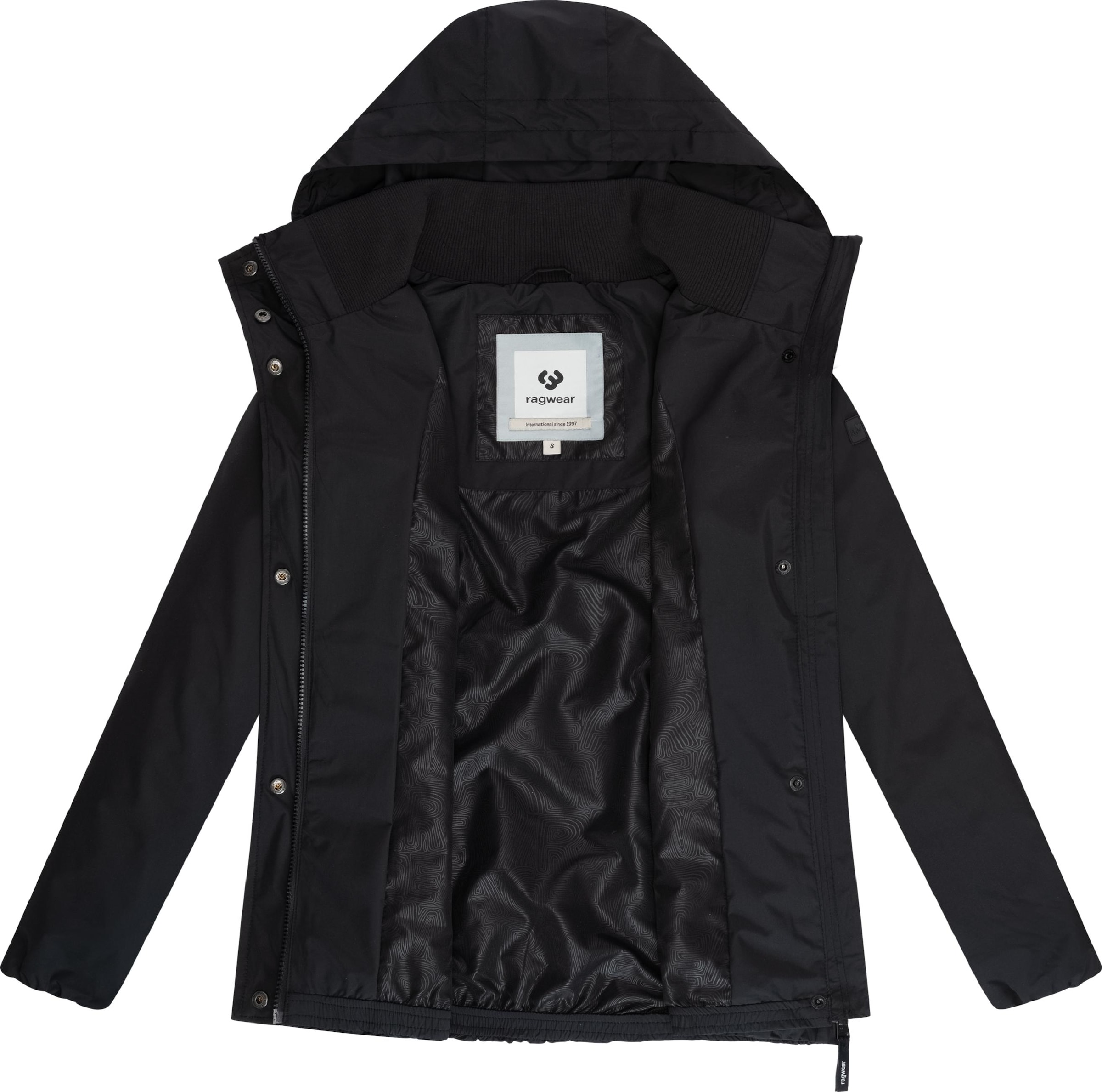 Ragwear Funkcionalna jakna 'Sunniva A' | črna barva