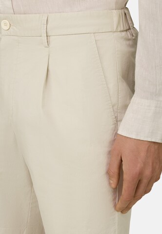 Coupe slim Pantalon à pince Boggi Milano en beige
