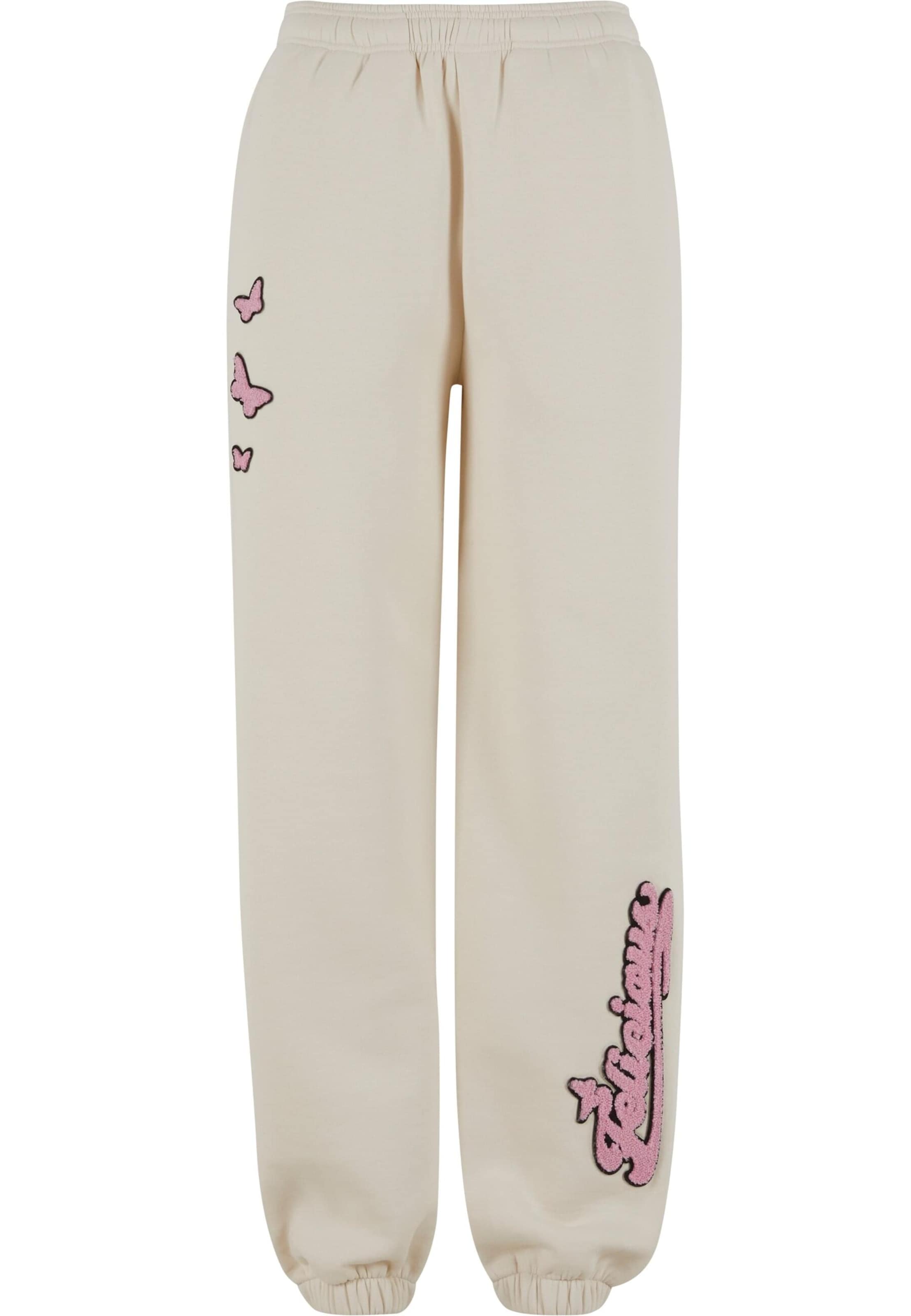 Felicious Loose fit Trousers in Beige: front