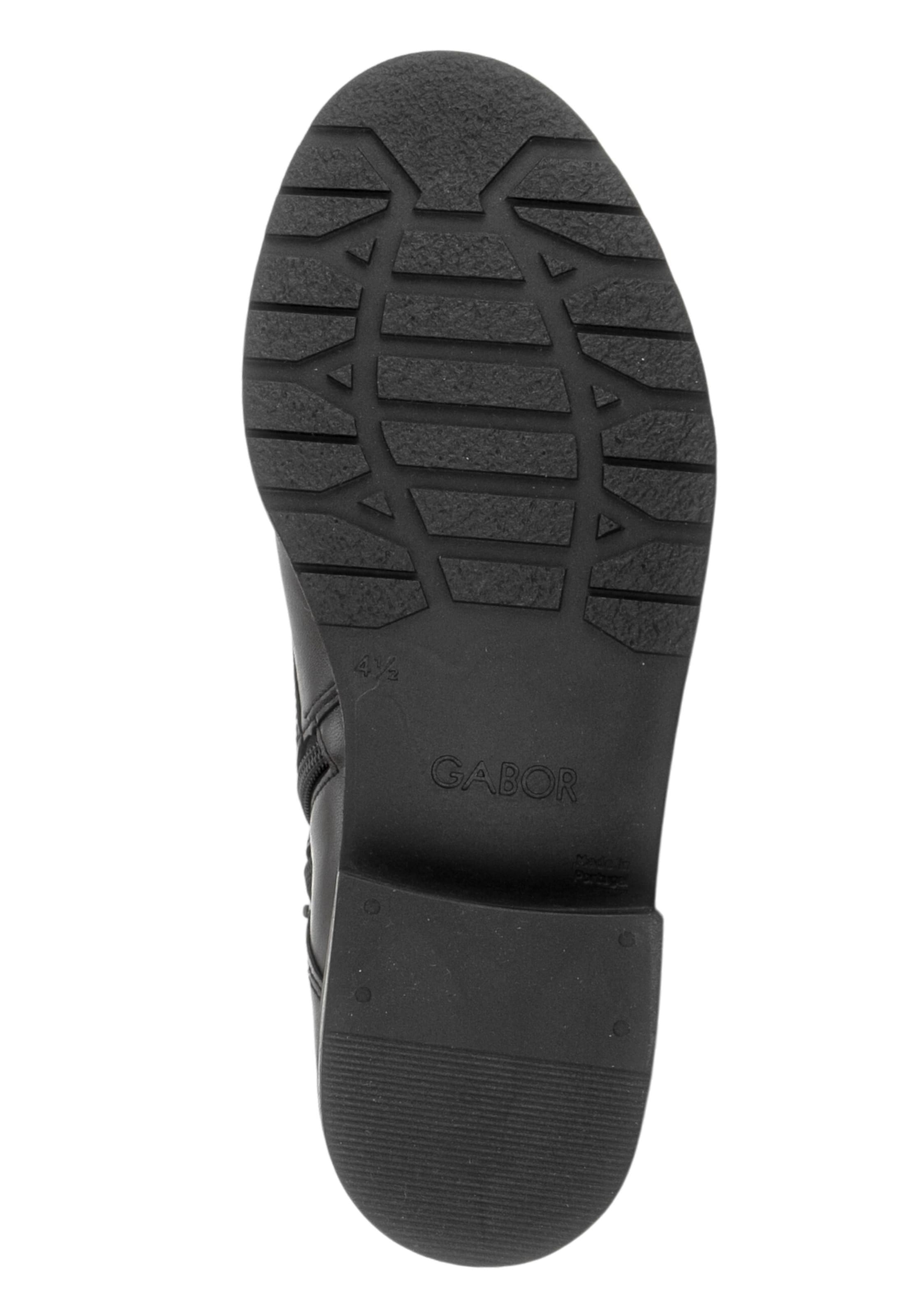 GABOR - Botim com fivela em preto