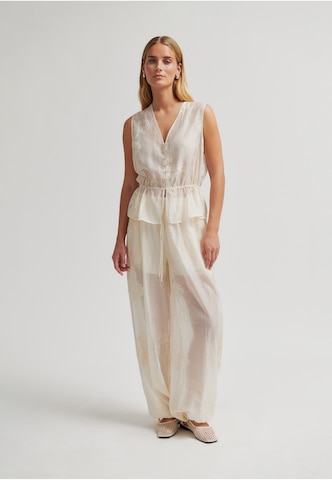 Wide leg Pantaloni 'Vira' di SECOND FEMALE in beige