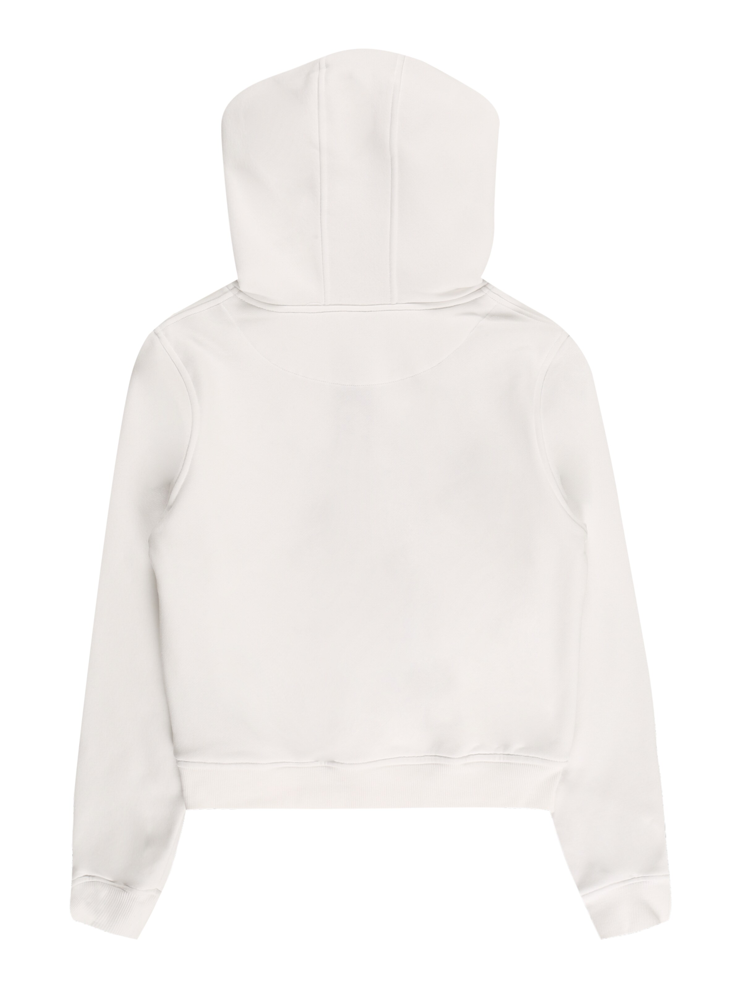 Mister Tee Mikina 'Unhappy Cat' – bílá