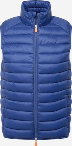 SAVE THE DUCK Vest 'Adam' in Blue: front