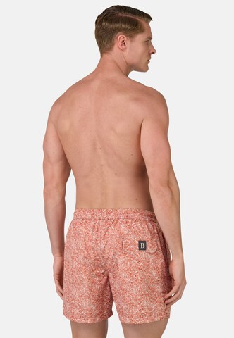 Shorts de bain Boggi Milano en rouge