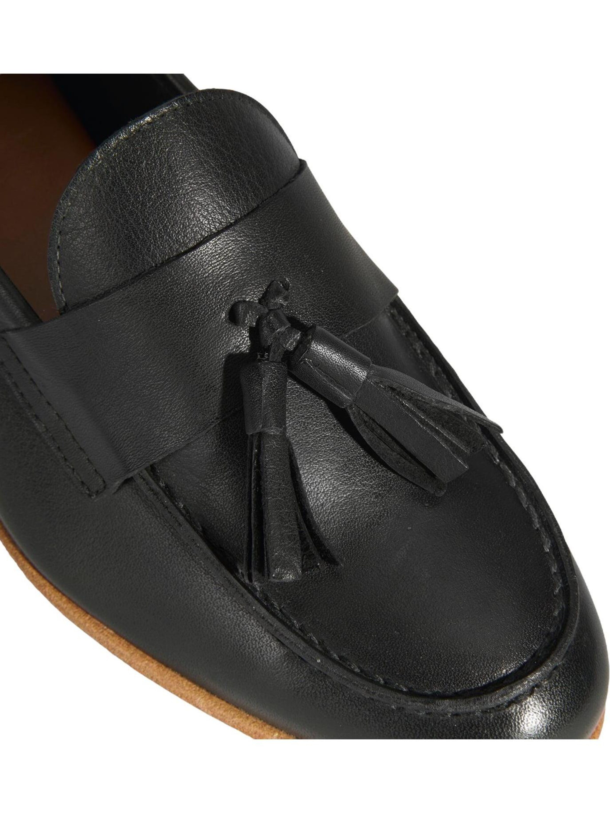 Desa Mocassins 'Slip-Ons' in Zwart