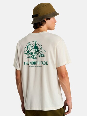 THE NORTH FACE Shirt 'M CAMPFIRE RELAXED SS TEE' in Groen