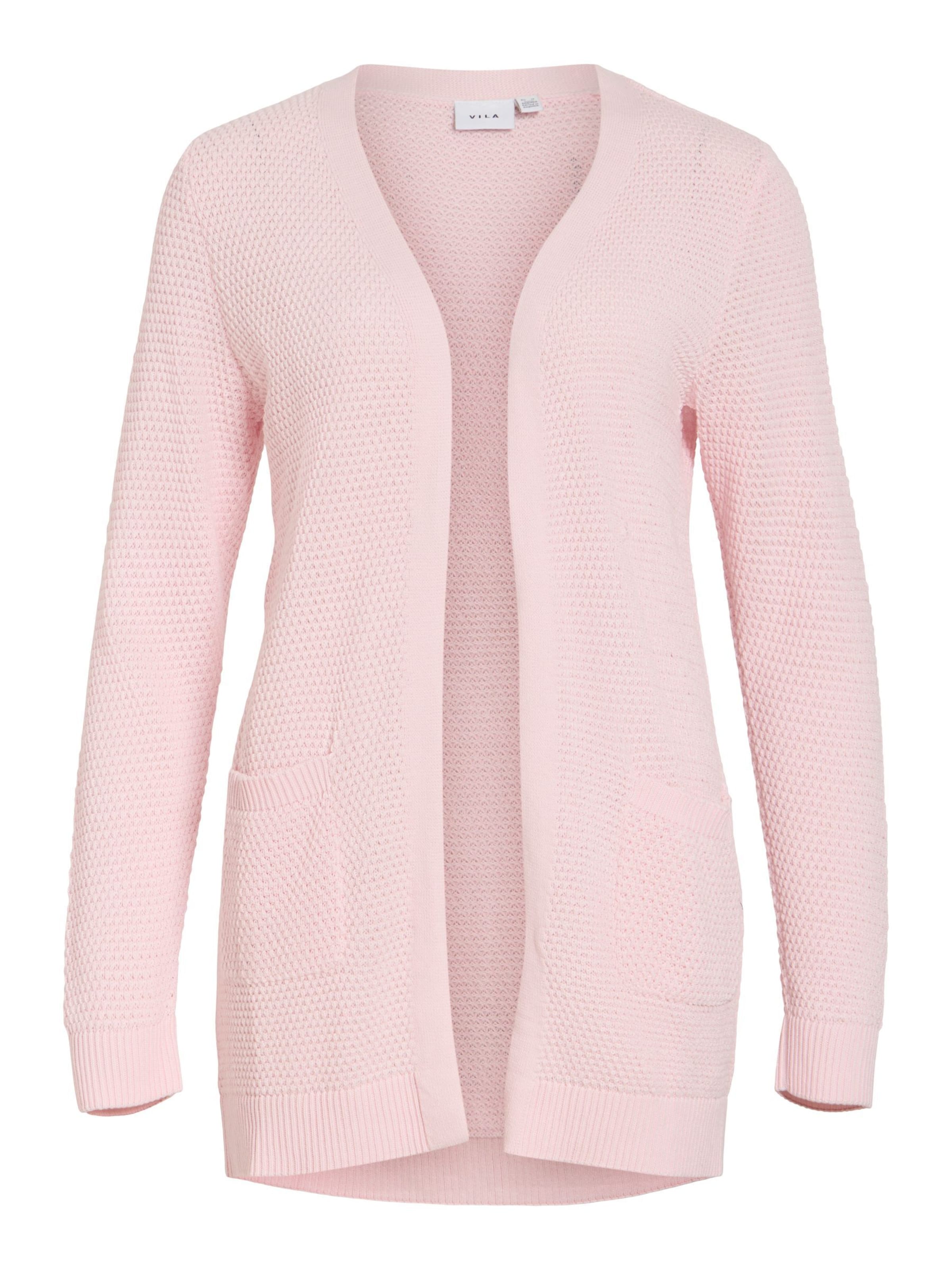 VILA Cardigan 'VIDalo' i pink: forside