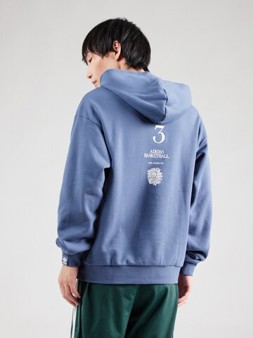 ADIDAS ORIGINALS Sweatshirt 'LA WORLD' in Blau