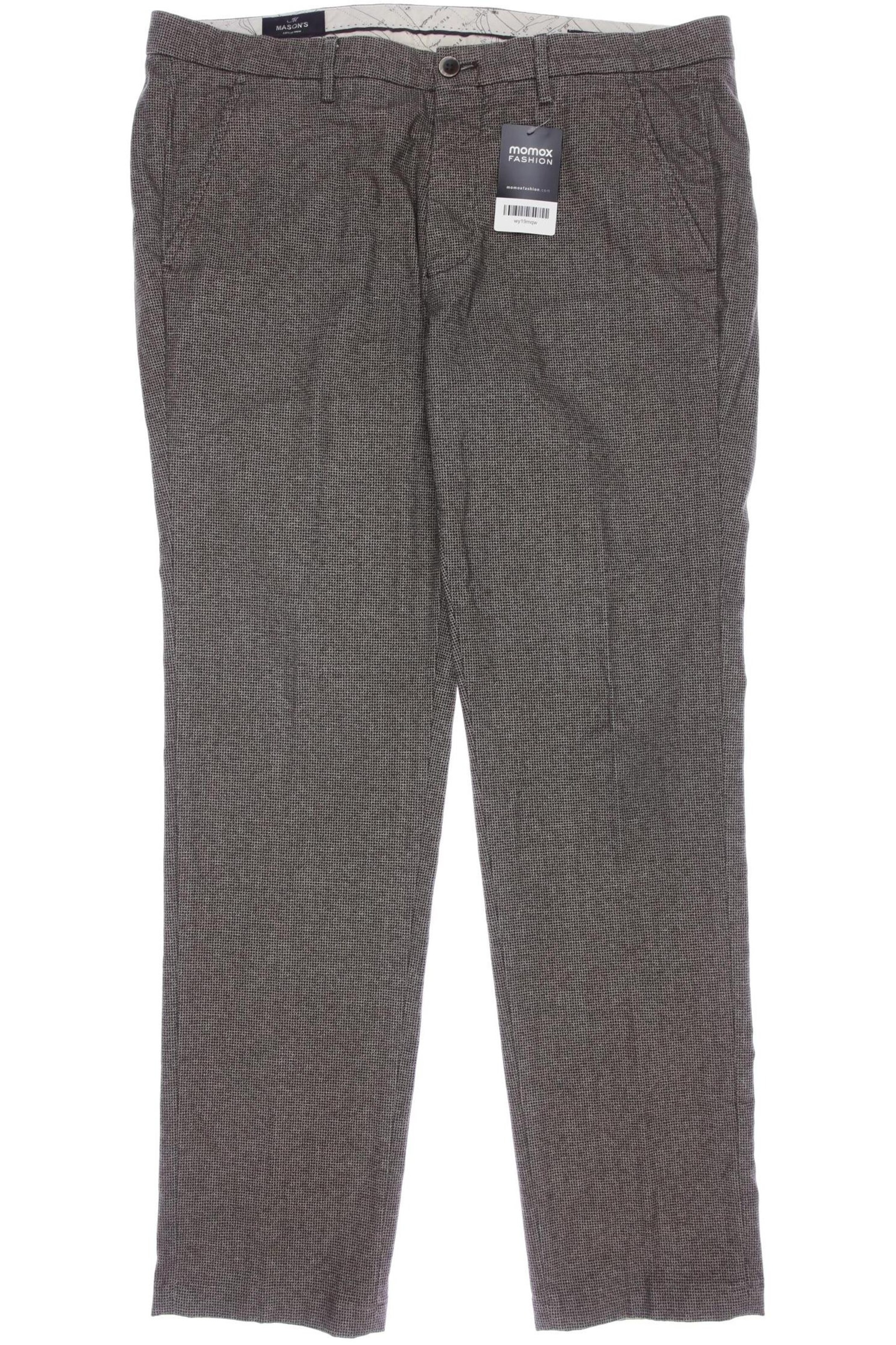 MASON'S Pants in 35-36 in Brown: front