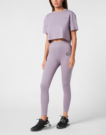 Plein Sport Shirt 'Scratch' in Purple