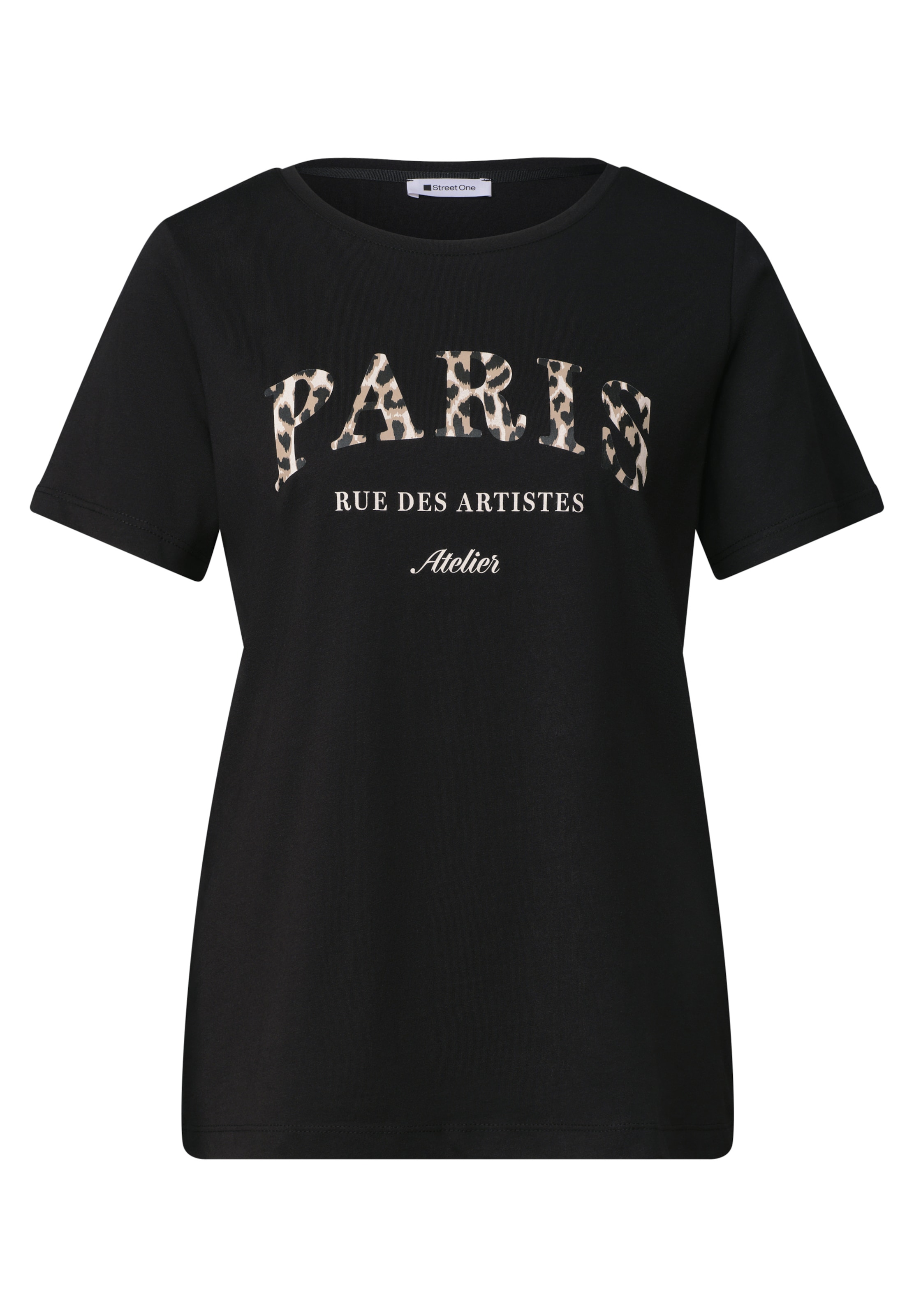 STREET ONE Shirt in Black: front