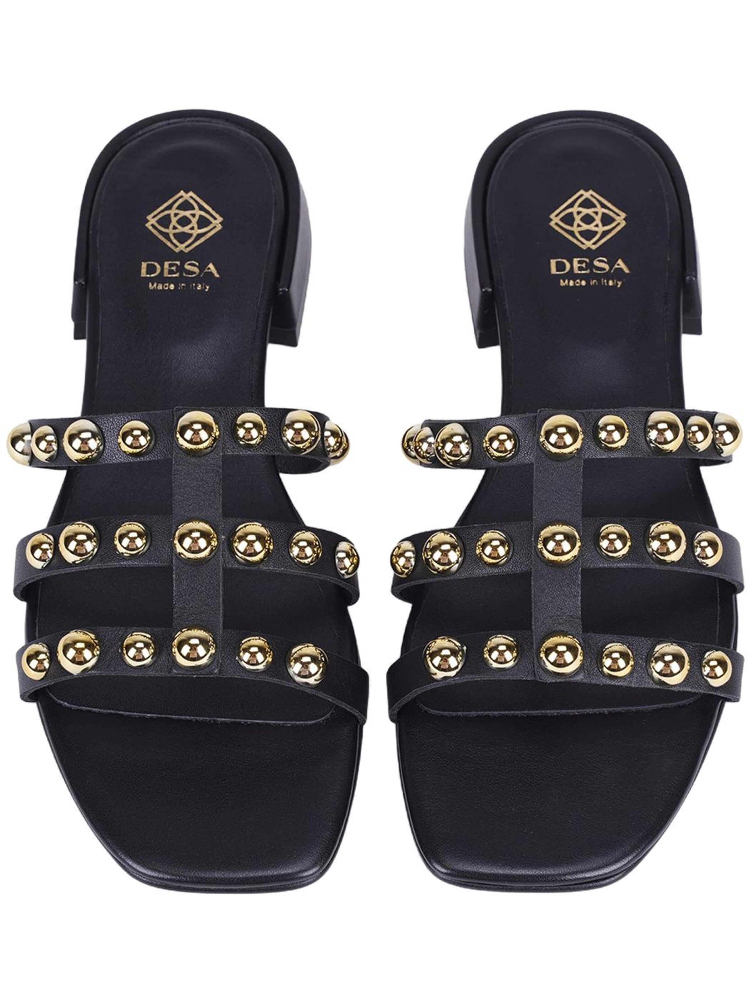 Mule 'Folien' Desa en noir