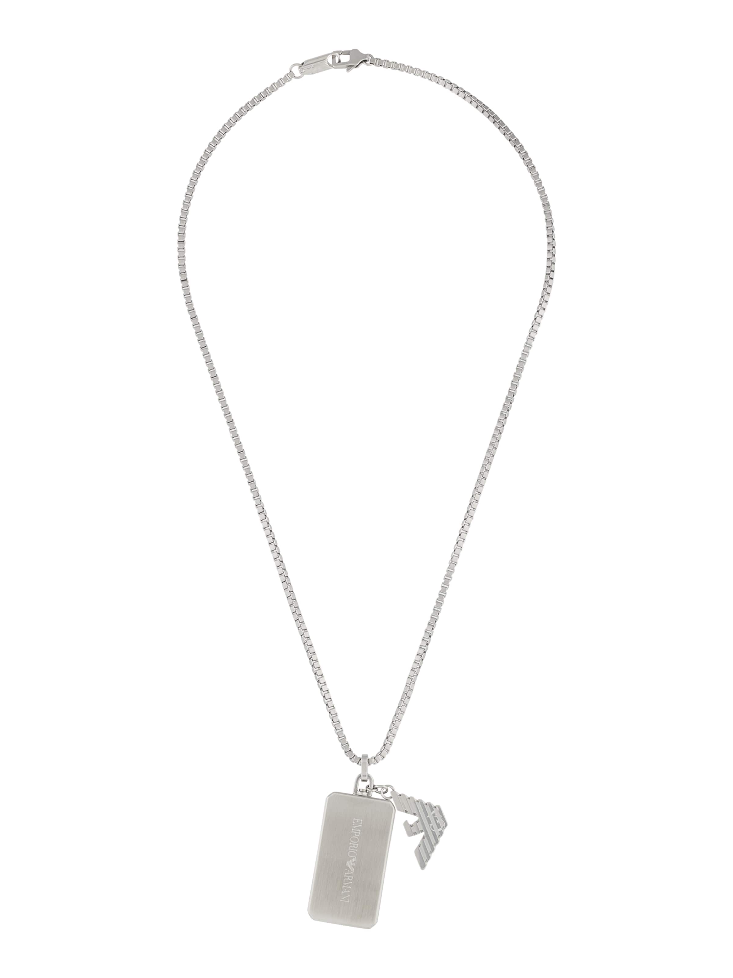 Emporio Armani Retiazka - Strieborná: predná strana