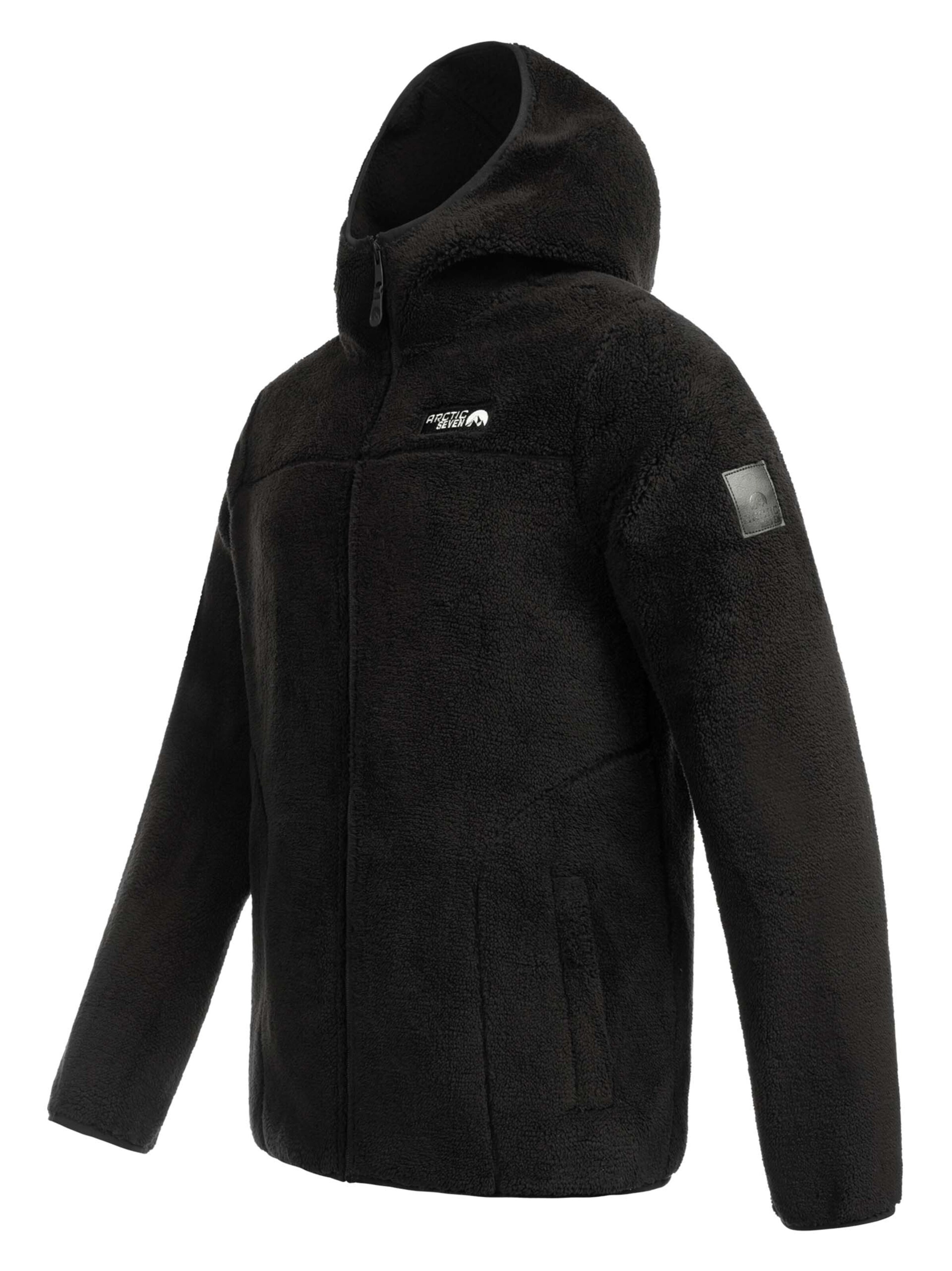 Arctic Seven Funktionele fleece-jas 'AS413 ' in Zwart